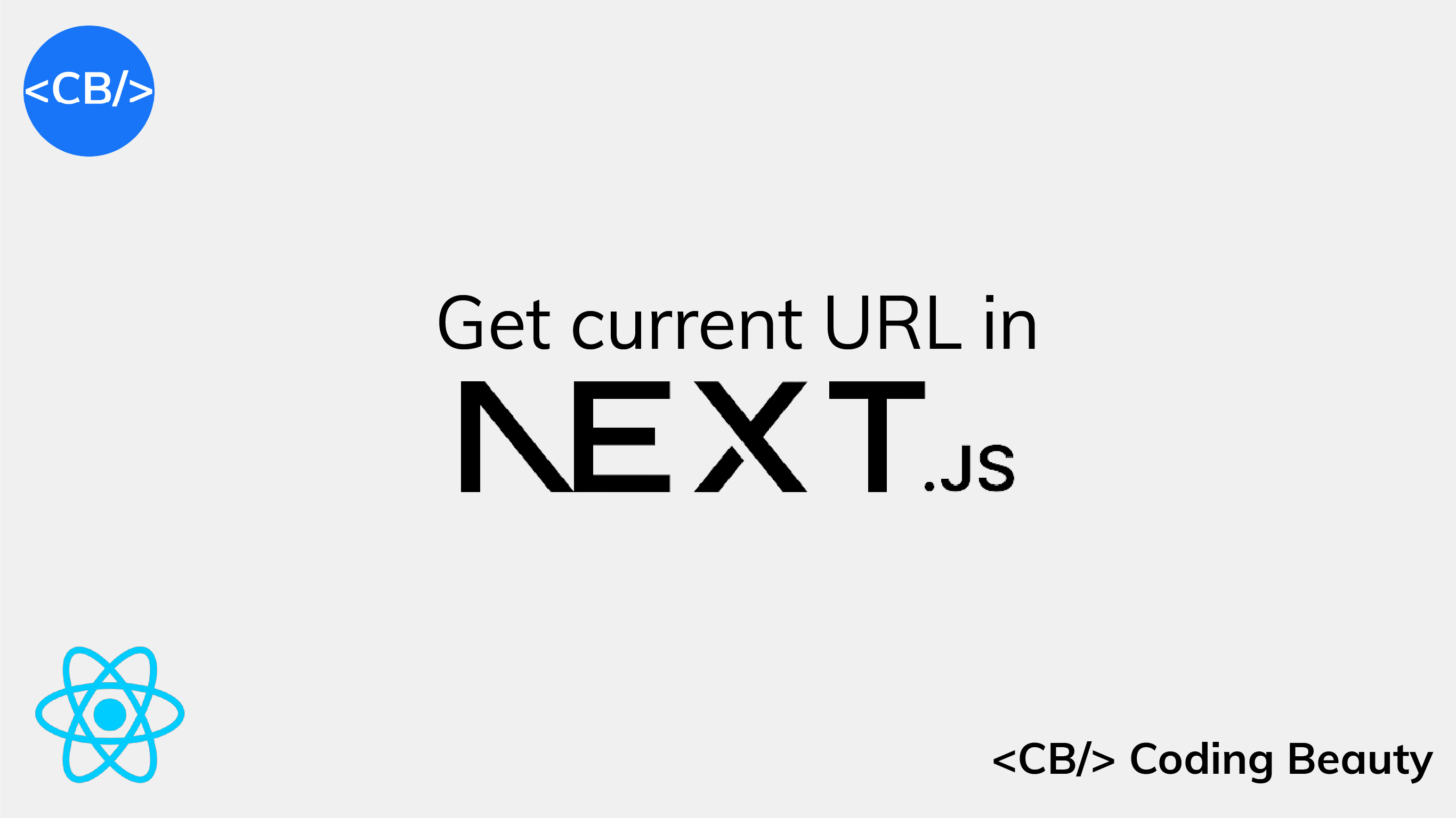 How to easily get the current URL in Next.js